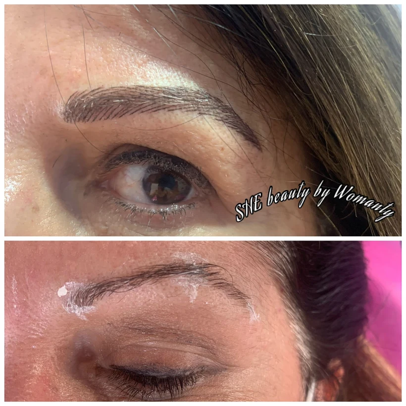 שיקום גבות זיו מישר Womanty