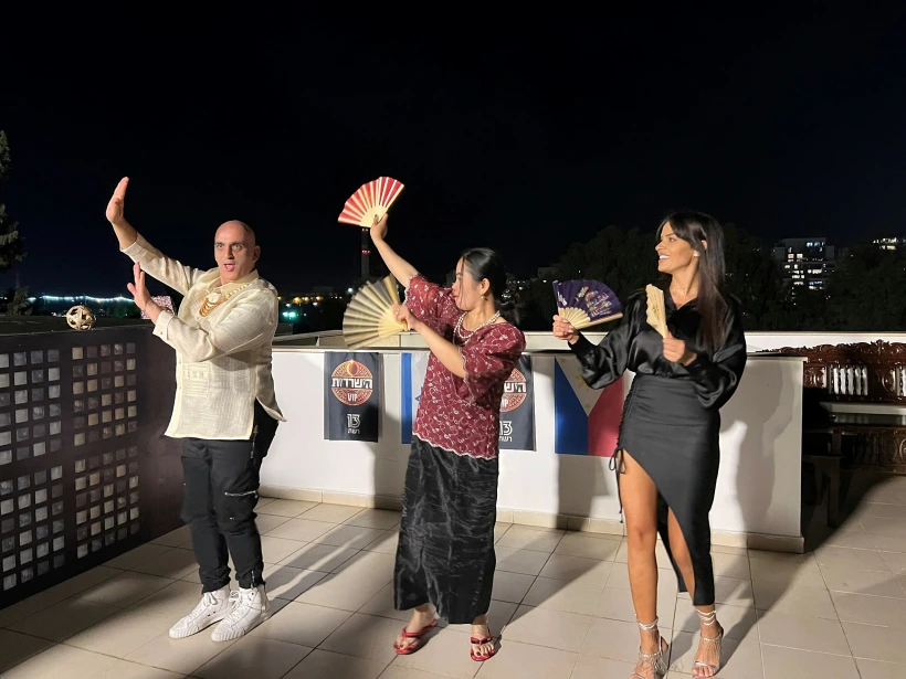 יובל ואודליה בריקוד