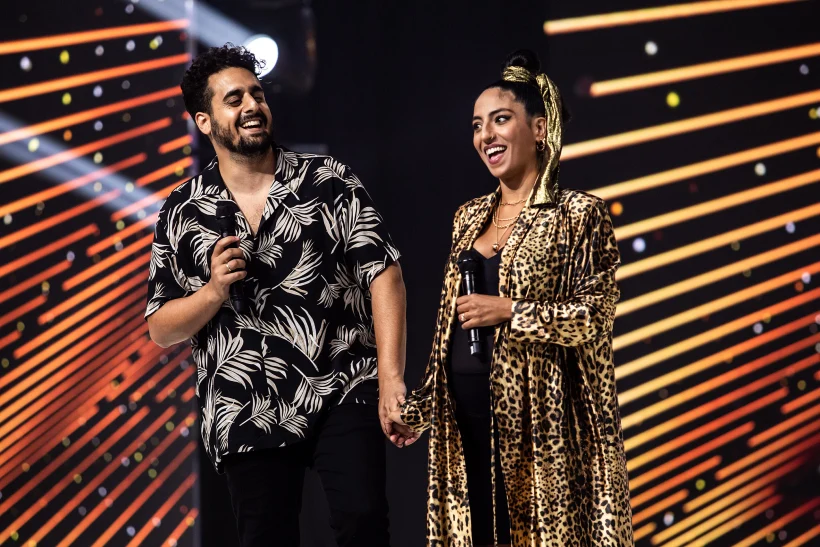 רון ושירן באודישן