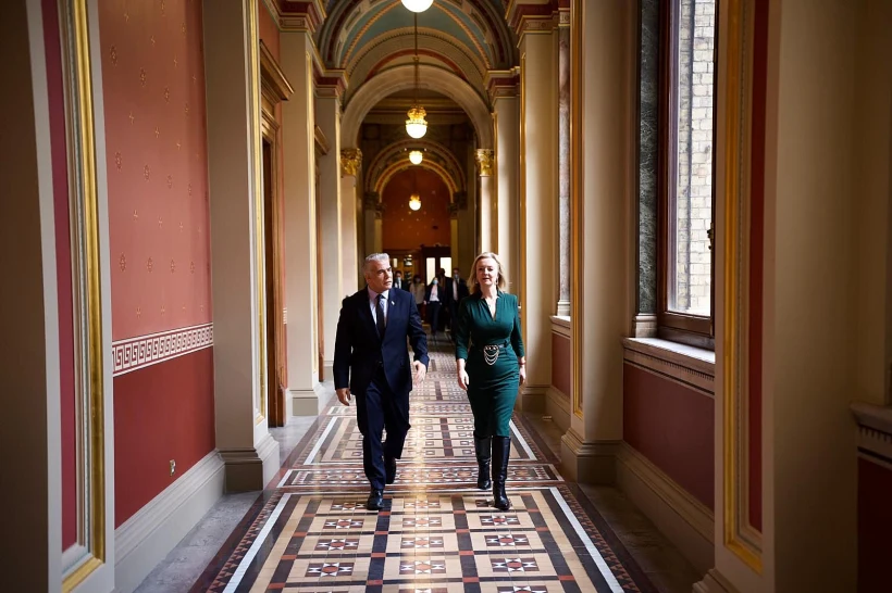 יאיר לפיד ואליזבת טראס