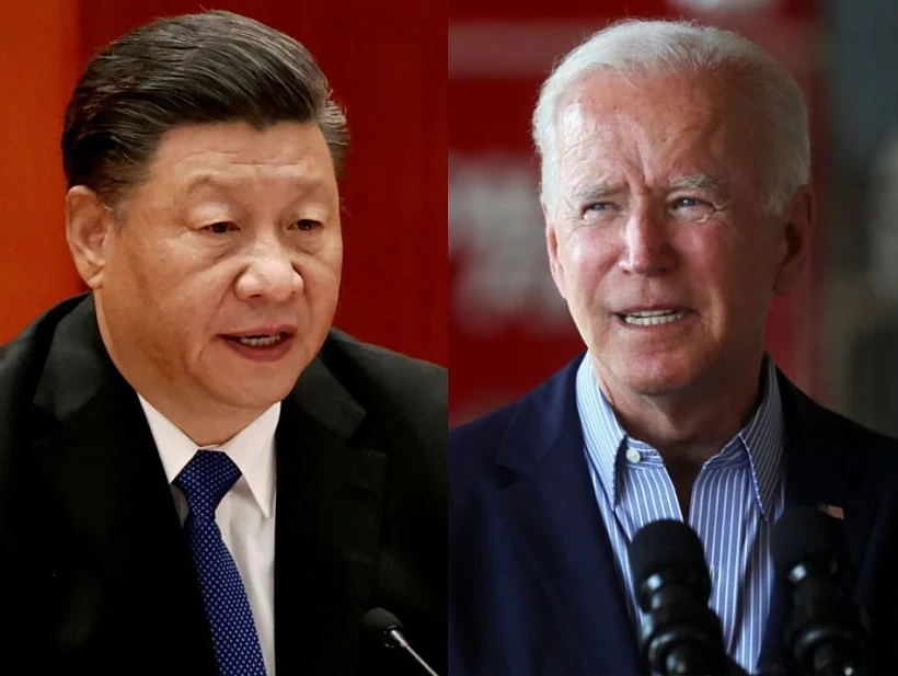 ג'ו ביידן ושי ג'ינפינג