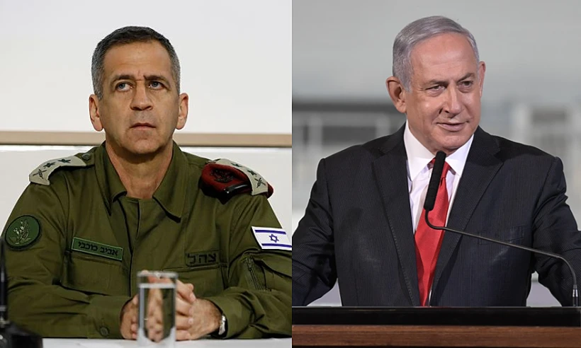 בנימין נתניהו ואביב כוכבי