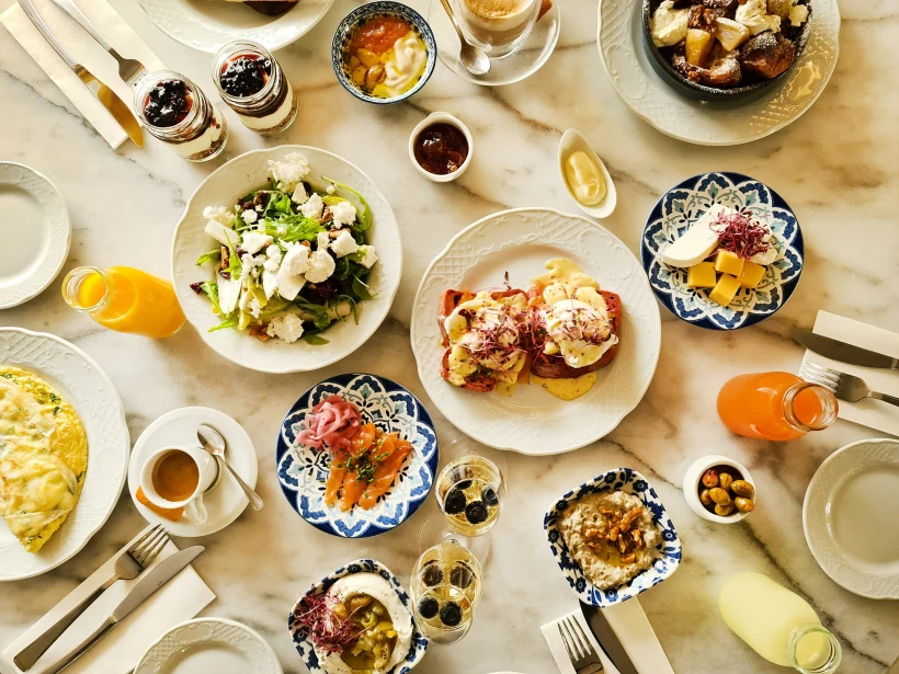 Breakfast Brown Beach House T