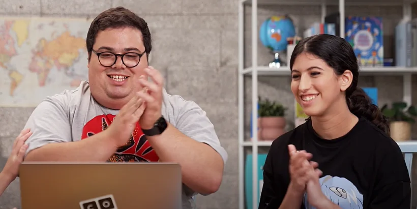 מתוך סרטון היוטיוב של 'שעת הקוד'