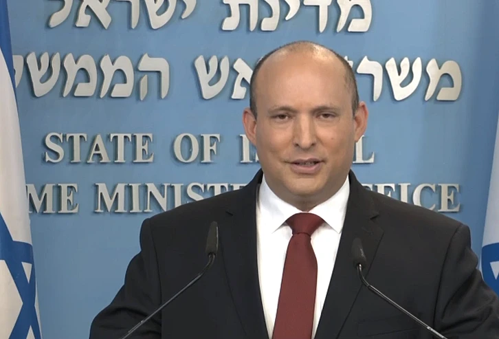 רה''מ נפתלי בנט במסיבת העיתונאים