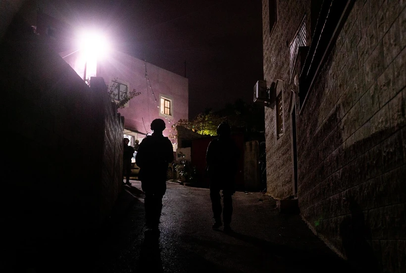 צה''ל מיפה את בית המחבלים מהפיגוע בשומרון, חיילים, לוחמים