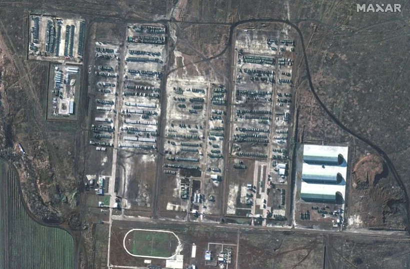 כוחות צבא רוסיים בגבול אוקראינה