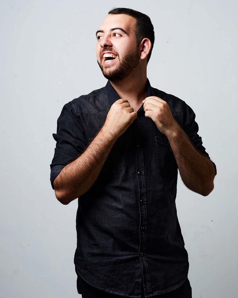 דיג'יי מרקוס בצילומי תדמית