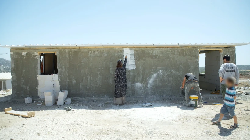 הבנייה בהתנחלות אביתר