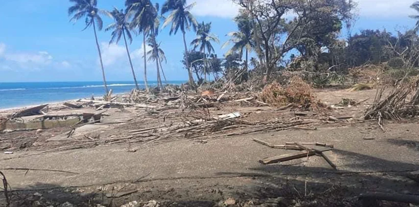 ההרס באיי טונגה