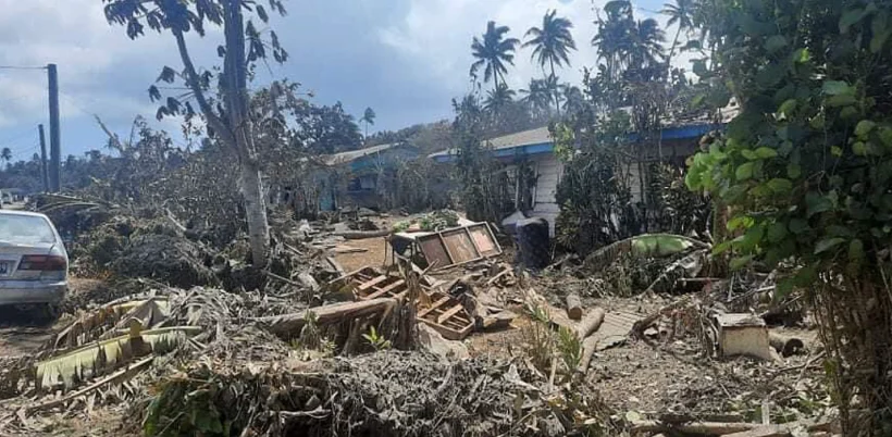 ההרס באיי טונגה