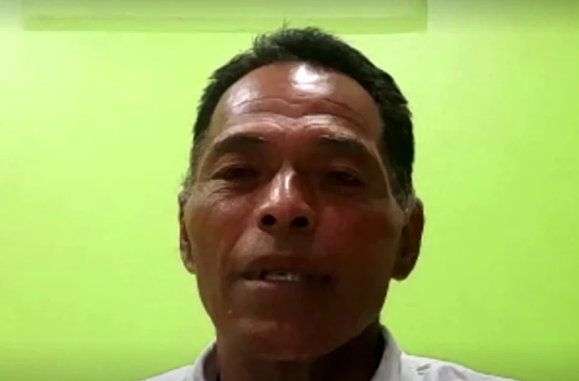 ליסאלה פולאו, ששחה במשך 24 שעות אחרי הצונאמי בטונגה