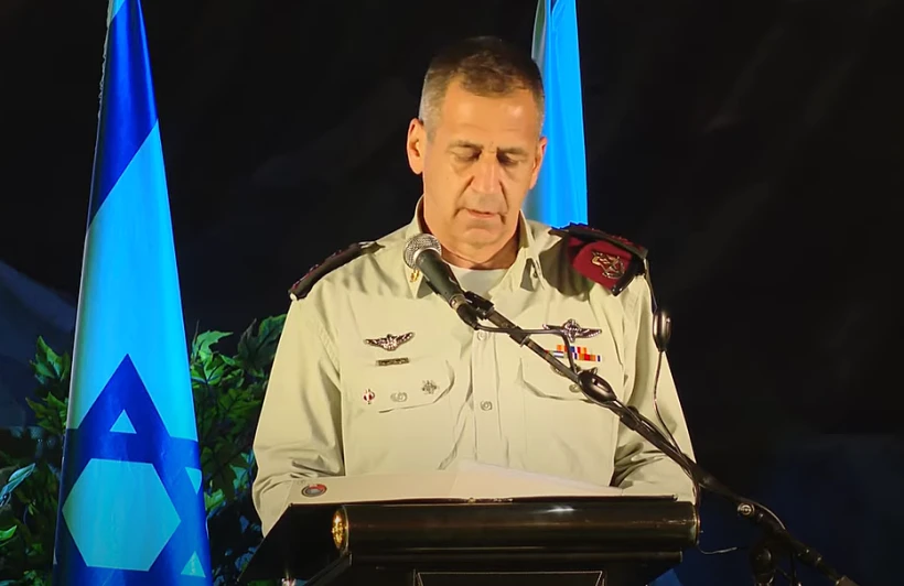 הרמטכ''ל אביב כוכבי בטקס לציון 25 שנה לאסון המסוקים