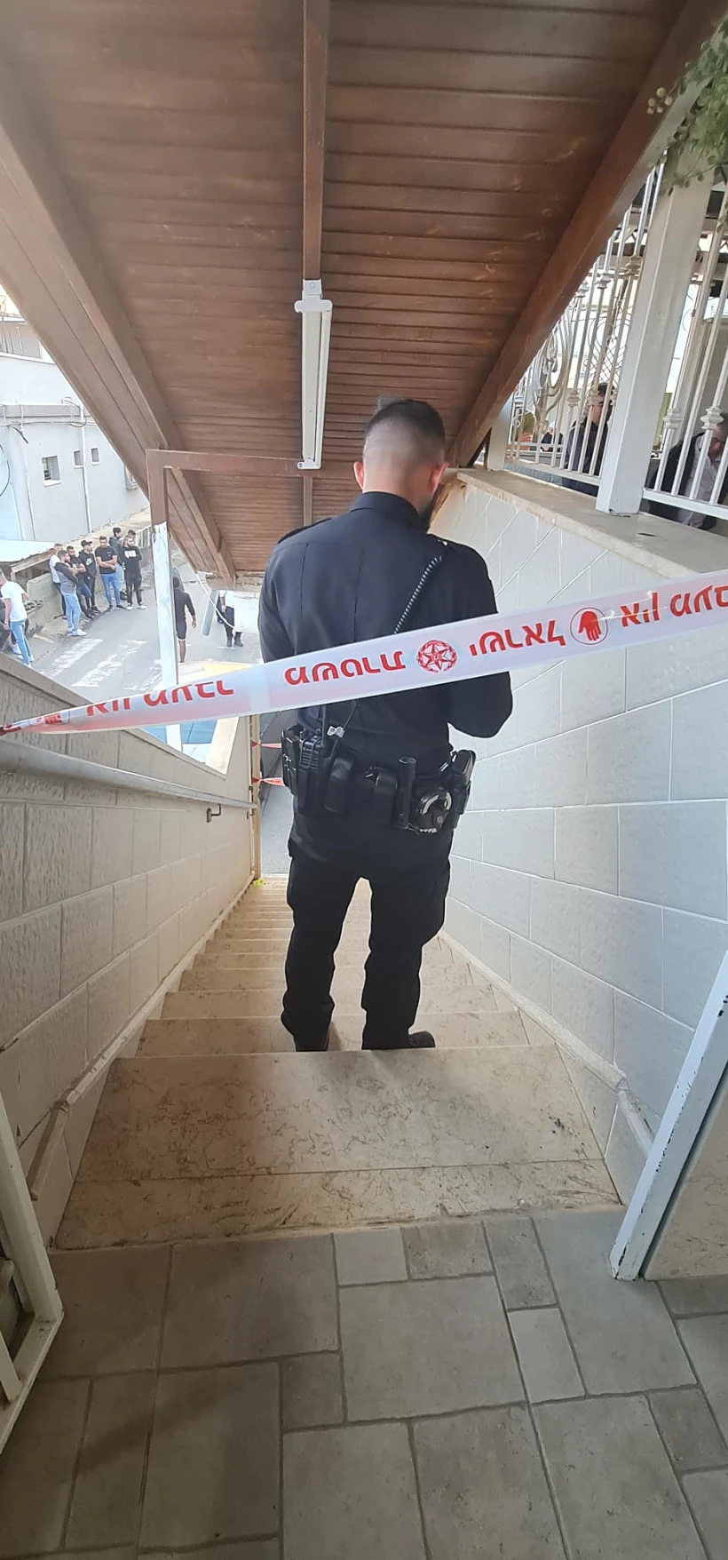 זירת הרצח בכפר מע'אר