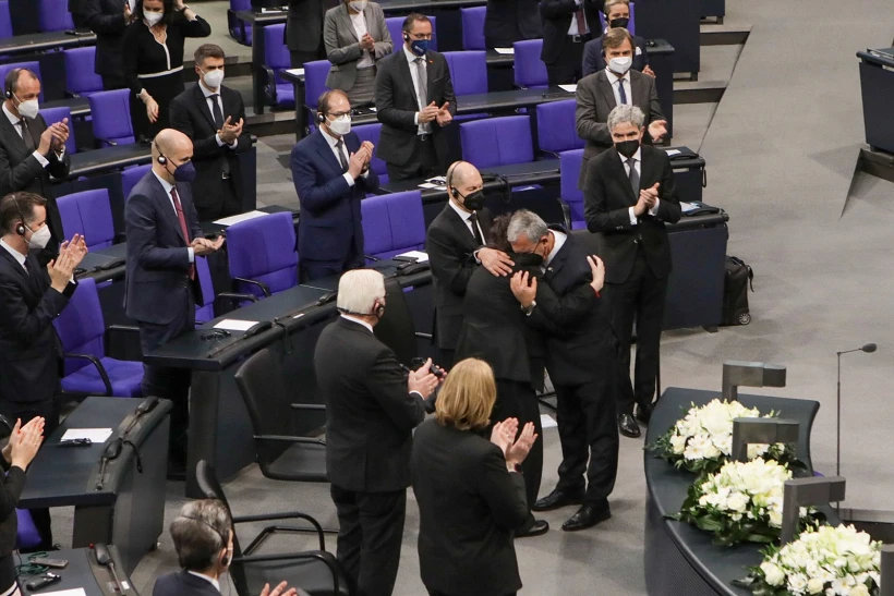 יו''ר הכנסת מיקי לוי יום השואה הבינלאומי גרמניה בונדסטאג בית הנבחרים נאום