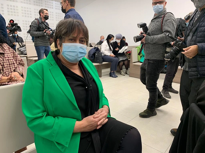 יפה בן דוד בדיון בבית הדין לעבודה