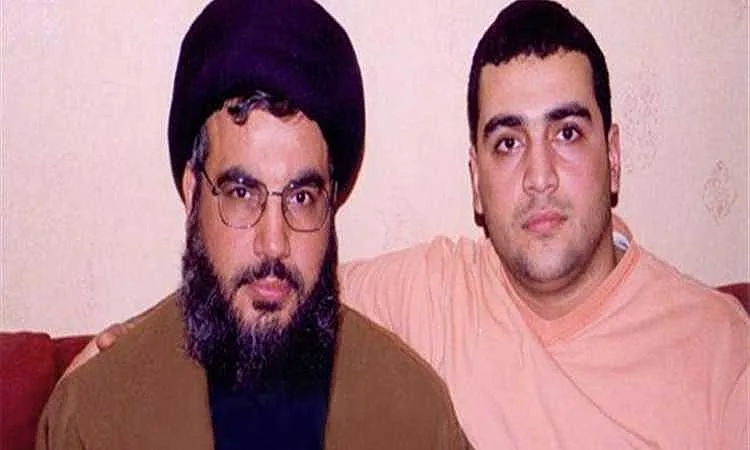 מזכ''ל חיזבאללה, חסן נסראללה, ובנו ג'ואד נסראללה