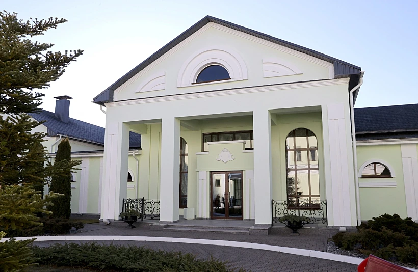 האתר בו נערכות שיחות המו''מ בין אוקראינה לבין רוסיה בגומל שבבלארוס