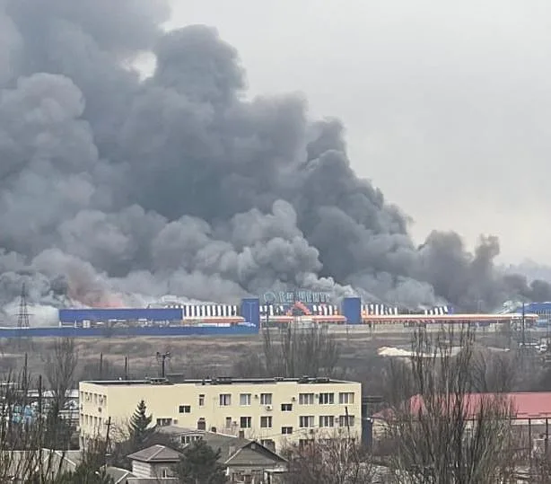 הפצצות רוסיות בעיר מריופול