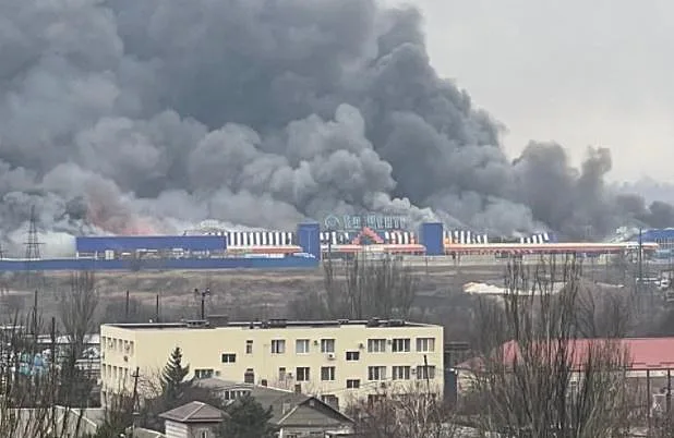 הפצצות רוסיות בעיר מריופול