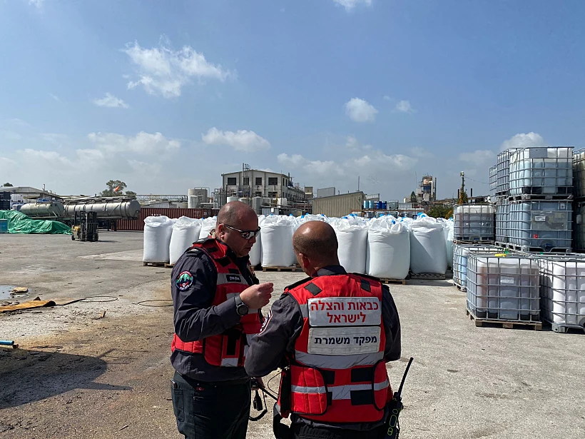 דליפת חומרים מסוכנים ממפעל בקיבוץ דליה