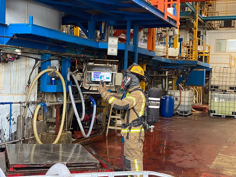 דליפת חומרים מסוכנים ממפעל בקיבוץ דליה