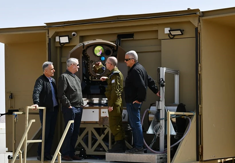 מערכת הלייזר ״מגן אור״ ליירוט בלייזר