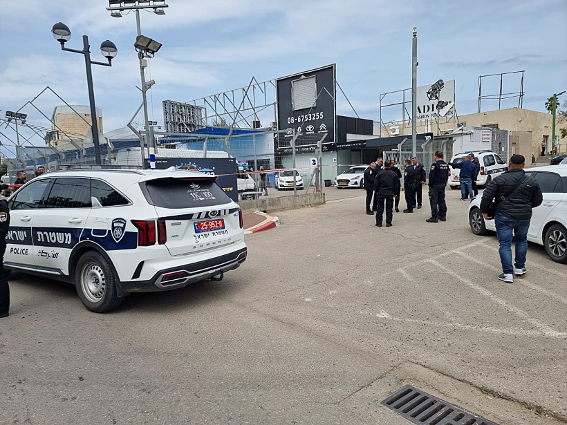 זירת הירי באשקלון