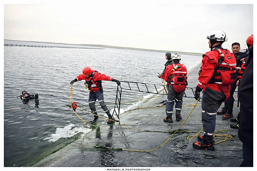 חילוץ הצעיר שנמצא במאגר מים בנגב
