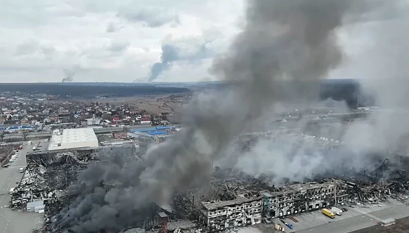 קייב המופגזת