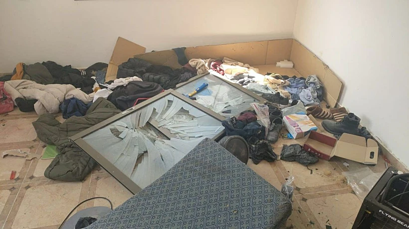 ביתו של המחבל שביצע את הפיגוע בת''א לאחר פשיטת כוחות צה''ל