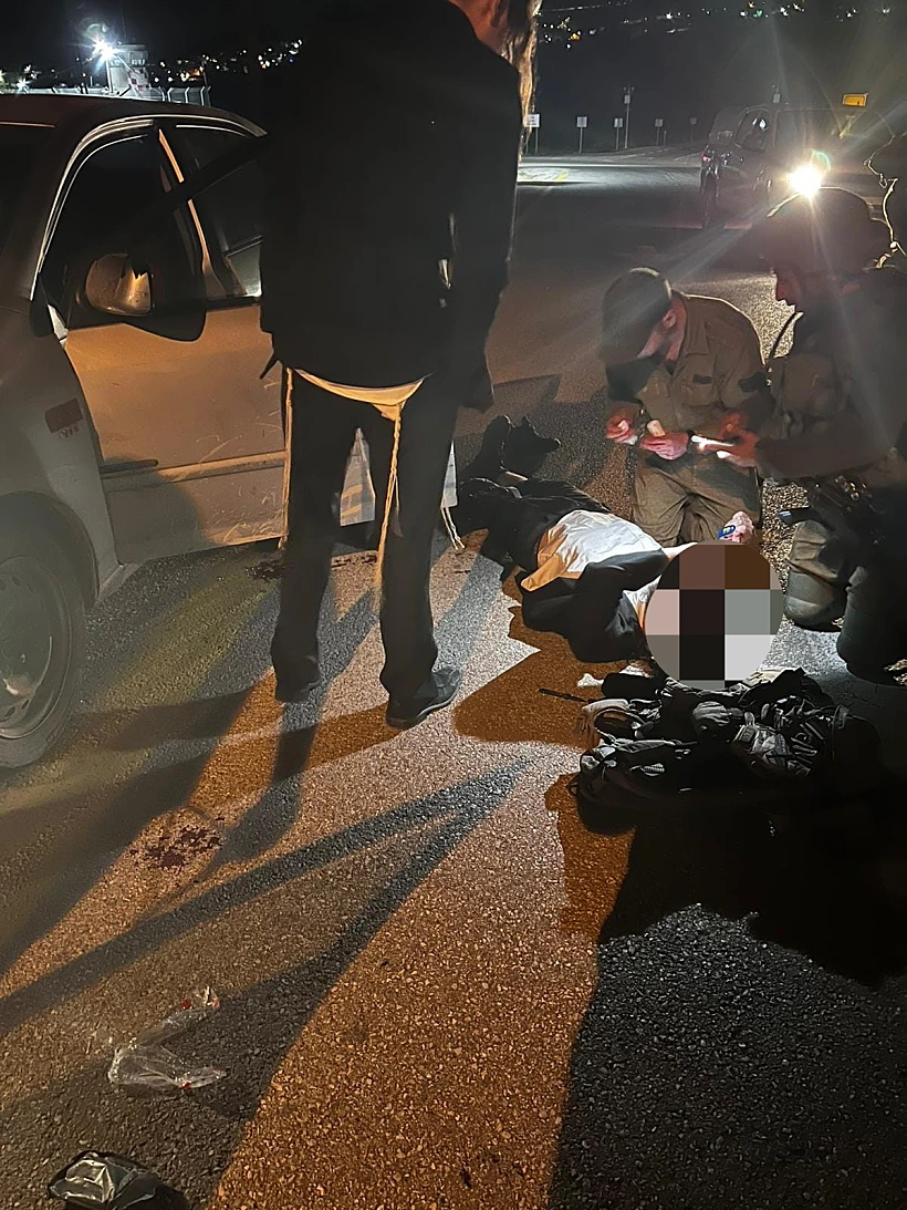 טיפול בפצועים שנכנסו לשכם