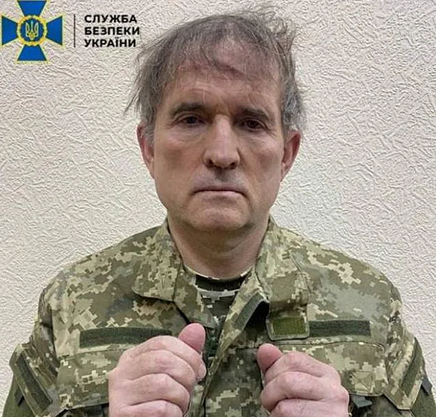 הפוליטיקאי האוקראיני שהוכרז כבוגד, ויקטור מדבצ'וק