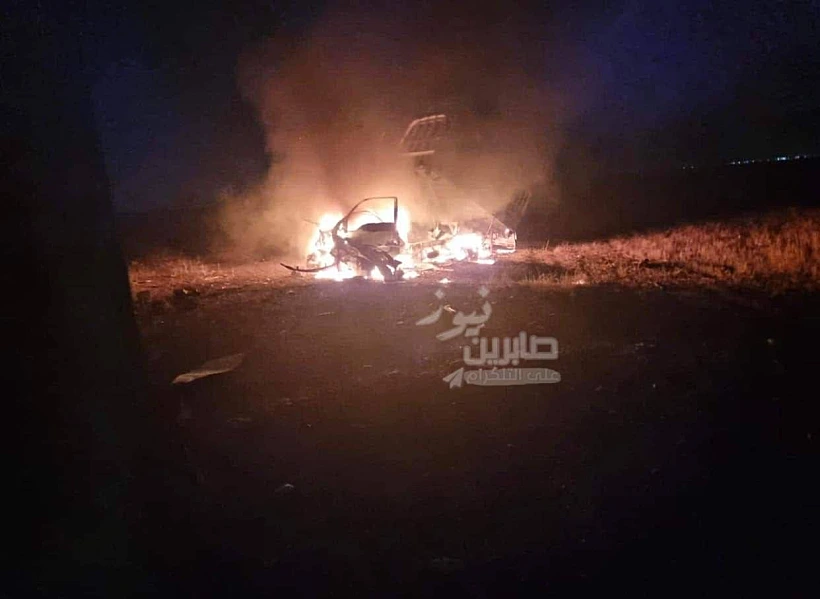 אתר השיגור בשטח עיראק