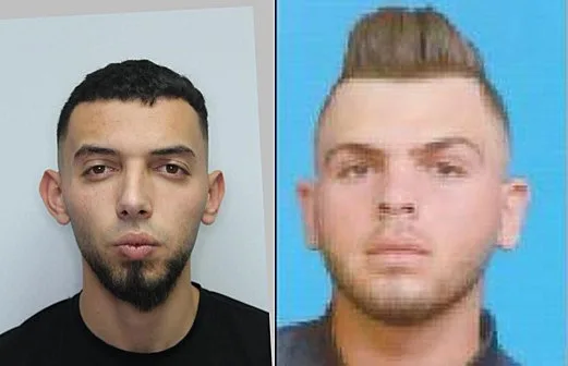 החשודים בביצוע הפיגוע באלעד - אסעד יוסף אסעד אלרפאעי. וצבחי עמאד צבחי אבו שקיר