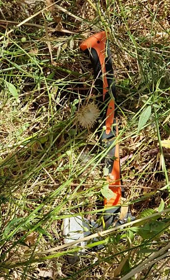 הגרזן שנמצא אצל המחבלים