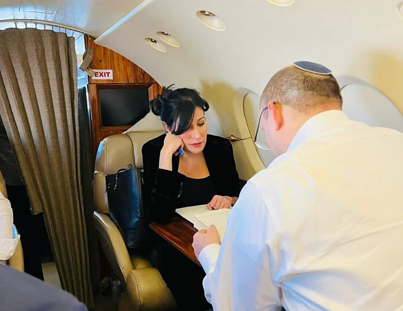בנט והיועצת המדינית לשעבר שמרית מאיר