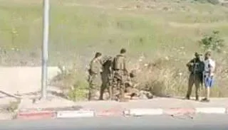 זירת ניסיון הפיגוע ליד שכם