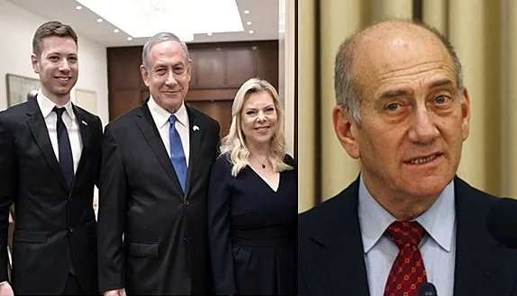 אהוד אולמרט, משפחת נתניהו