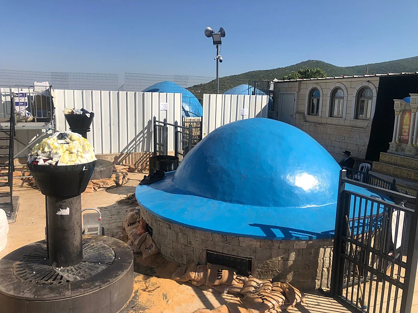 מתחם ההילולה במירון