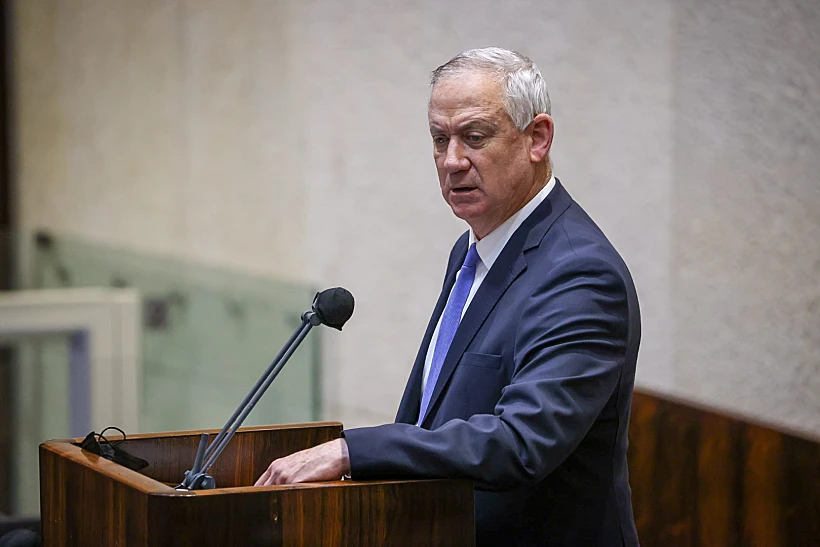 בני גנץ שר הביטחון