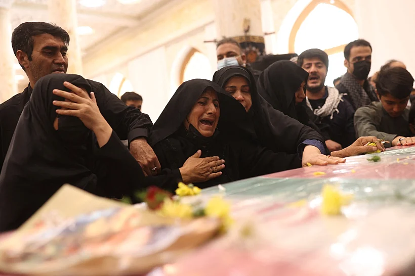 הלווית קצין משמרות המהפכה סיאד חודאיי, טהרן