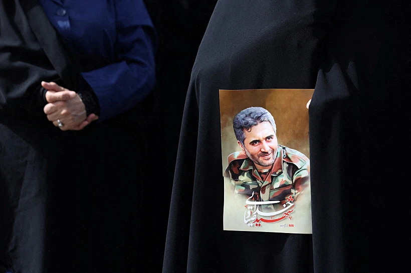 סייד חודאיי קצין בכיר משמרות המהפכה איראן חיסול ישראל