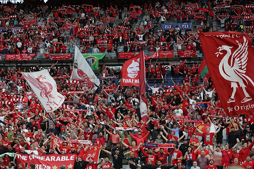 אוהדי ליברפול בסטאד דה פראנס, פריז - גמר ליגת האלפות