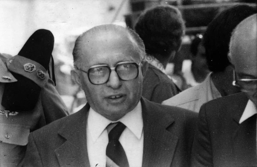 ראש הממשלה מנחם בגין מלחמת שלום הגליל לבנון