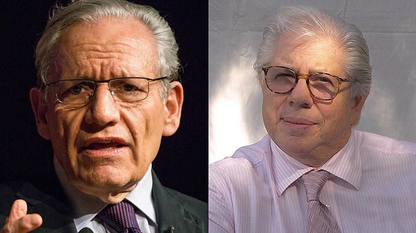 בוב וודוורד (משמאל) וקרל ברנסטין