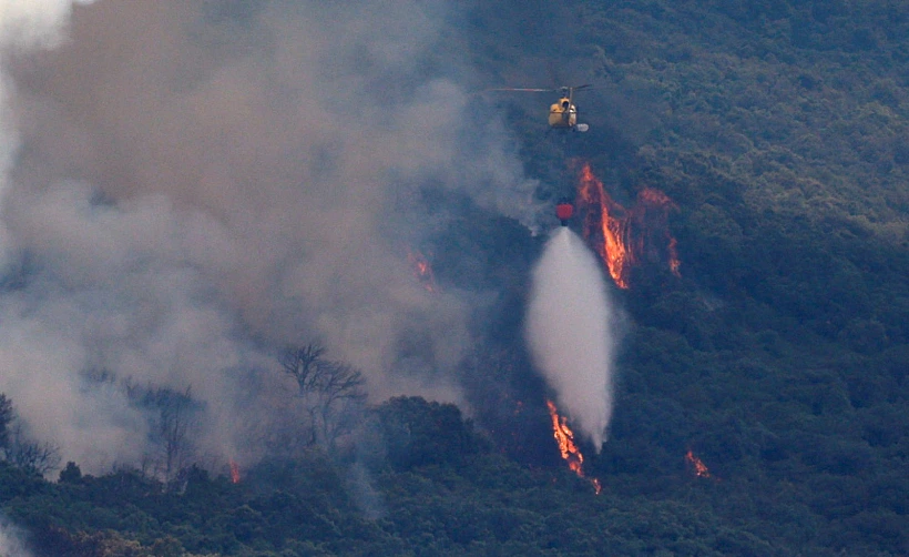 שריפות ענק בספרד