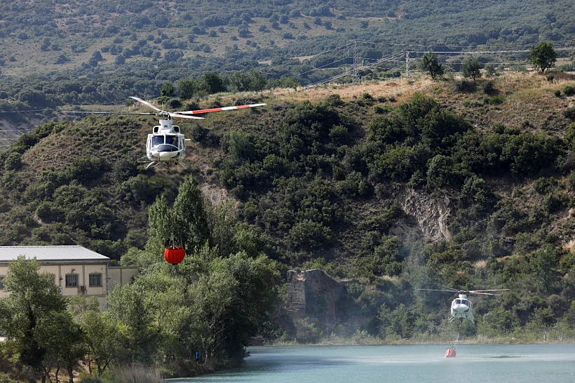 שריפות ענק בספרד