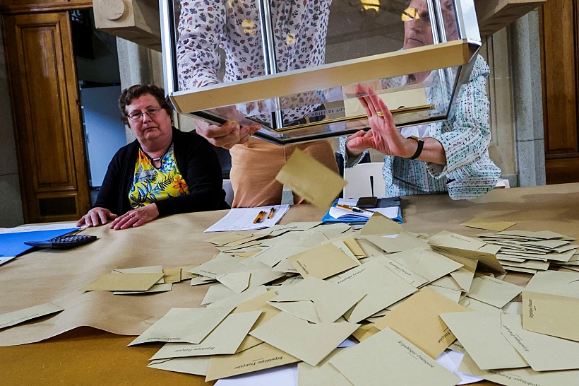 קלפי בעיירה קמברה