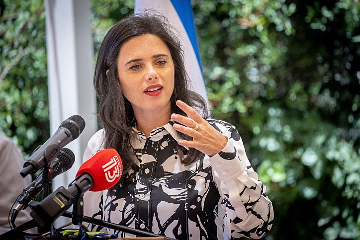 שרת הפנים איילת שקד